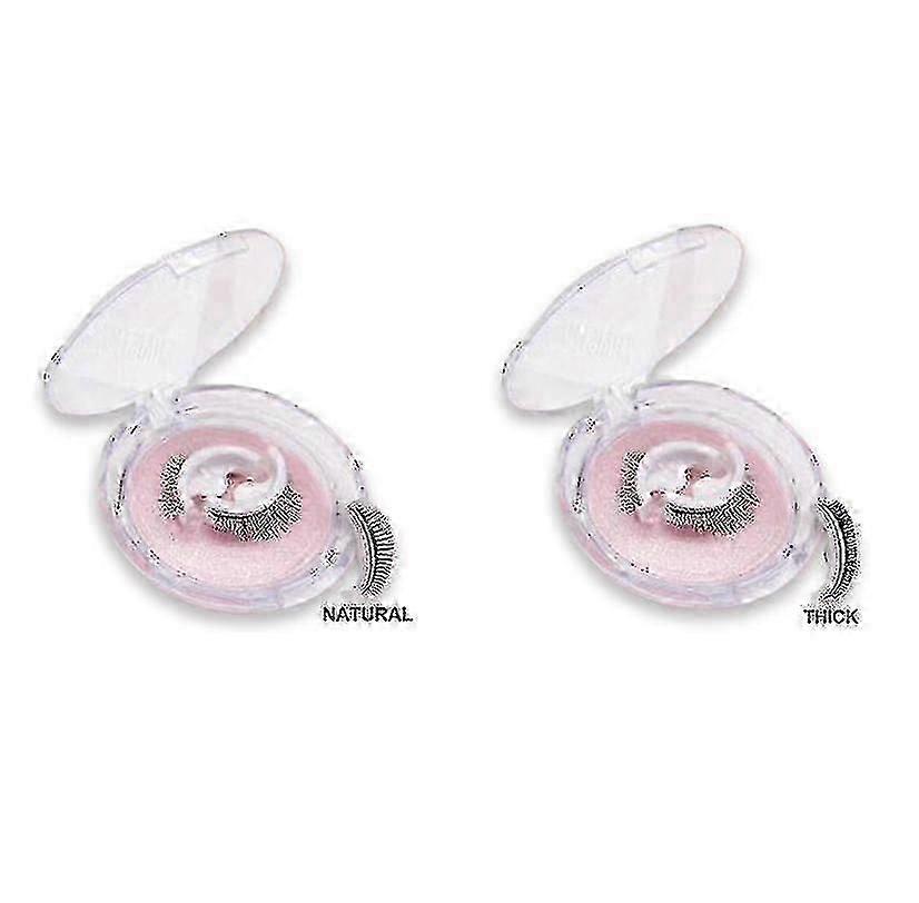 Eelhoe Self-adhesive False Eyelashes Thick Slender Natural Eyelashes Glue-free Quick Paste Grafted Eyelashes