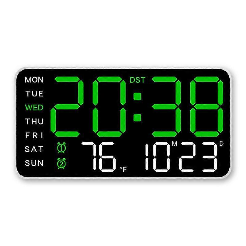 Frameless electronic clock multifunctional hanging and standing