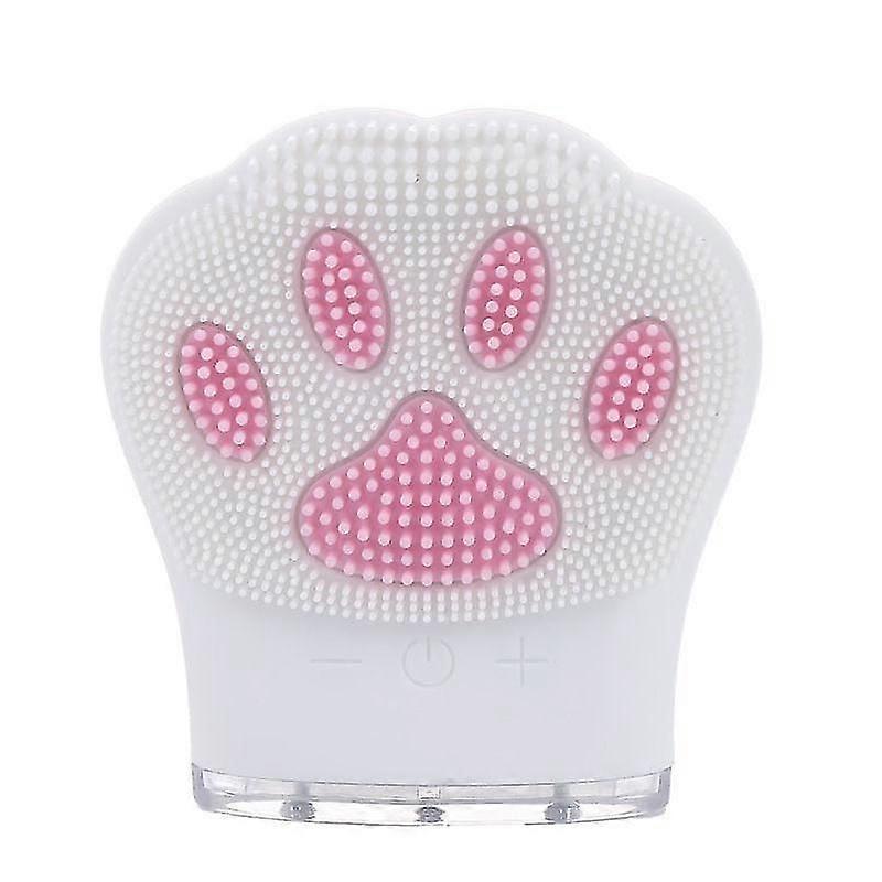 Masajeador de cepillo de limpieza de silicona USB