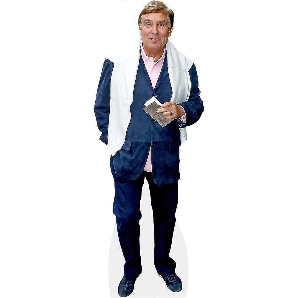 Jean-Pierre Foucault (Blue Suit) Cardboard Cutout (lifesize OR mini size). Standee. Stand Up.