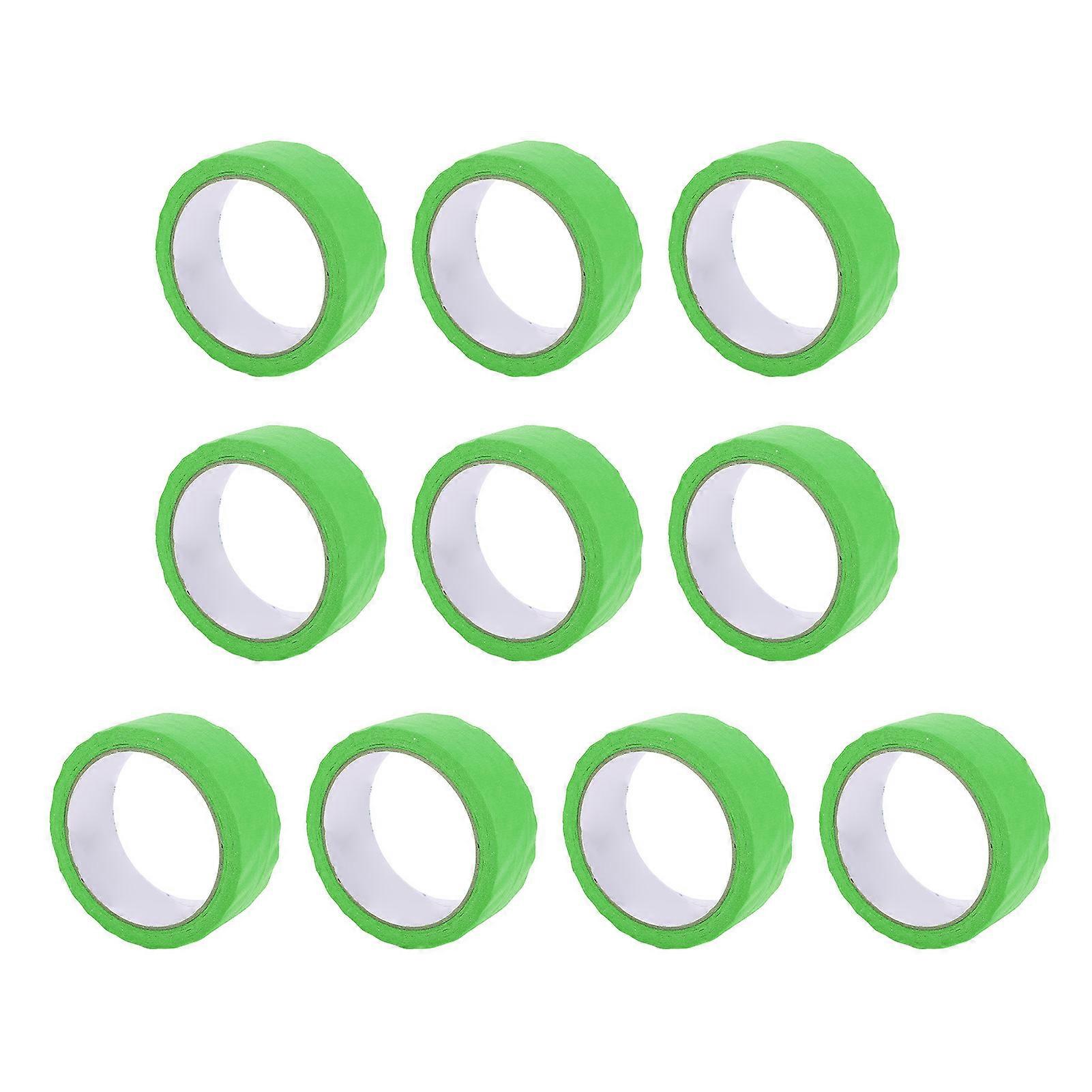 10PCS Painters Tape Multi Surfaces Paper Green Color Masking Master Tape for Tile Glass