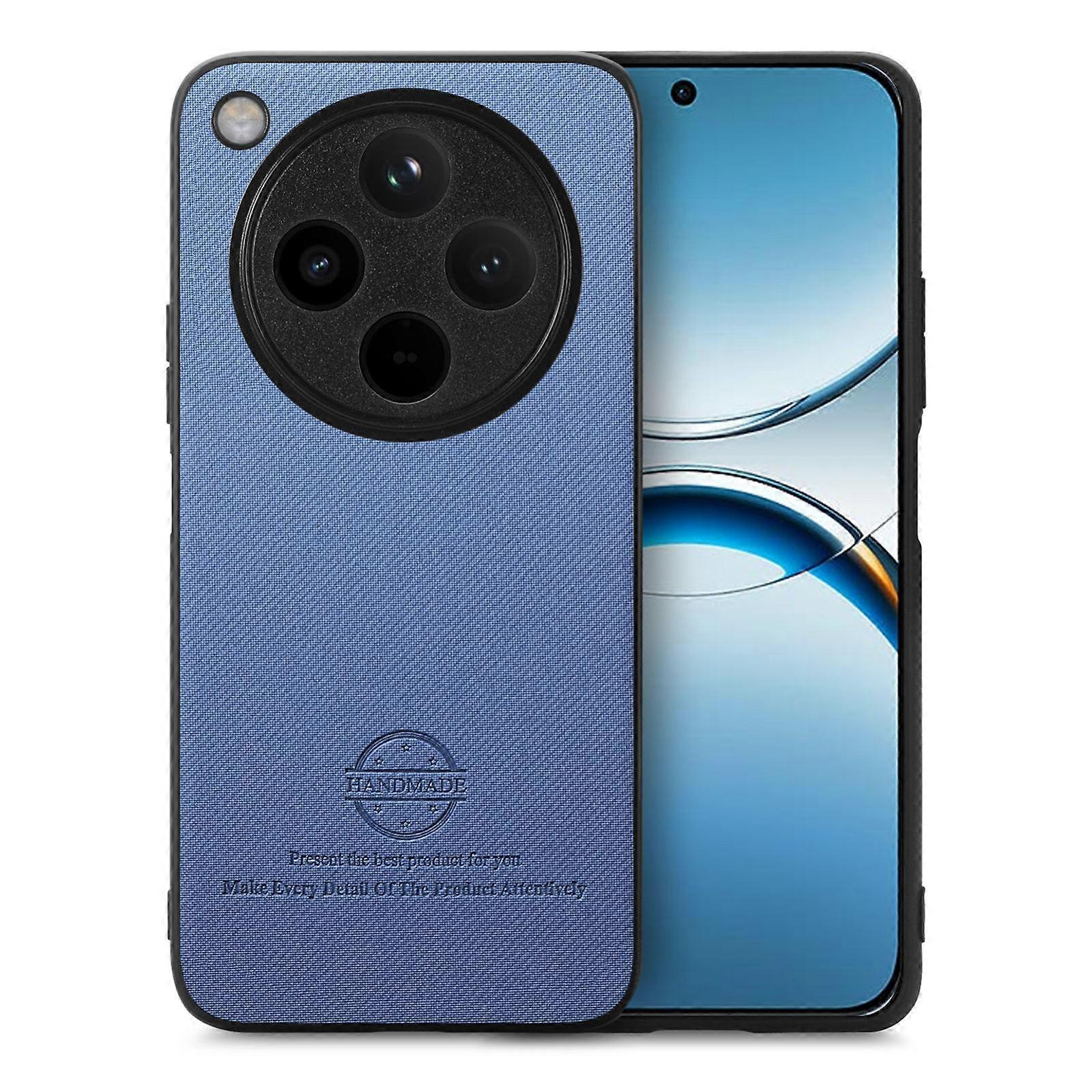 Twill szövet bőr hátlapi telefon tok