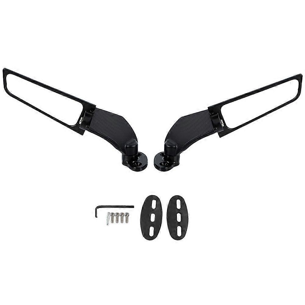 1 Pair Motorcycle Modified Rearview Mirrors Adjustable Rotating