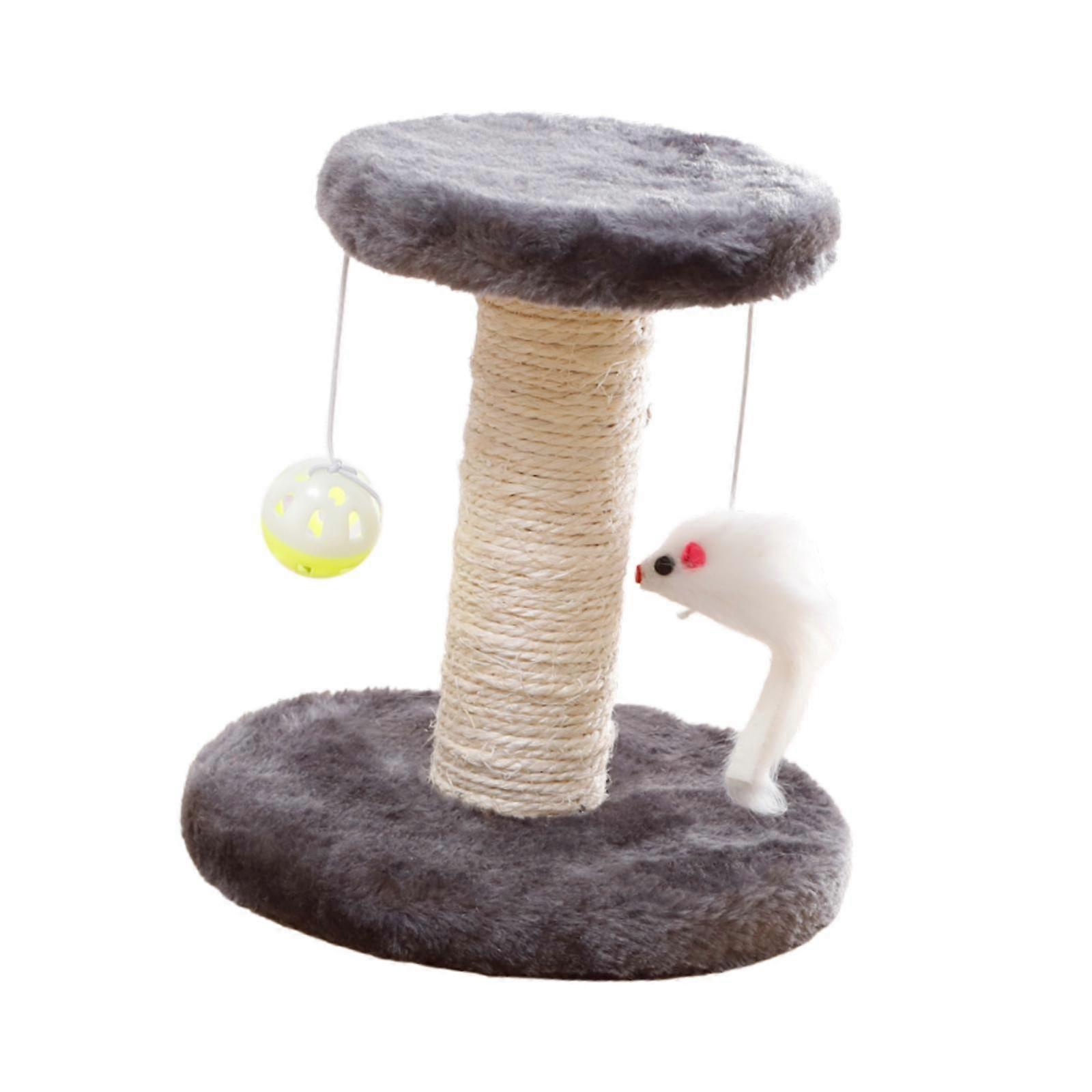 Cat Scratch Post Cat Post with Ball Toy Interactive Cute Cat Scratch Board