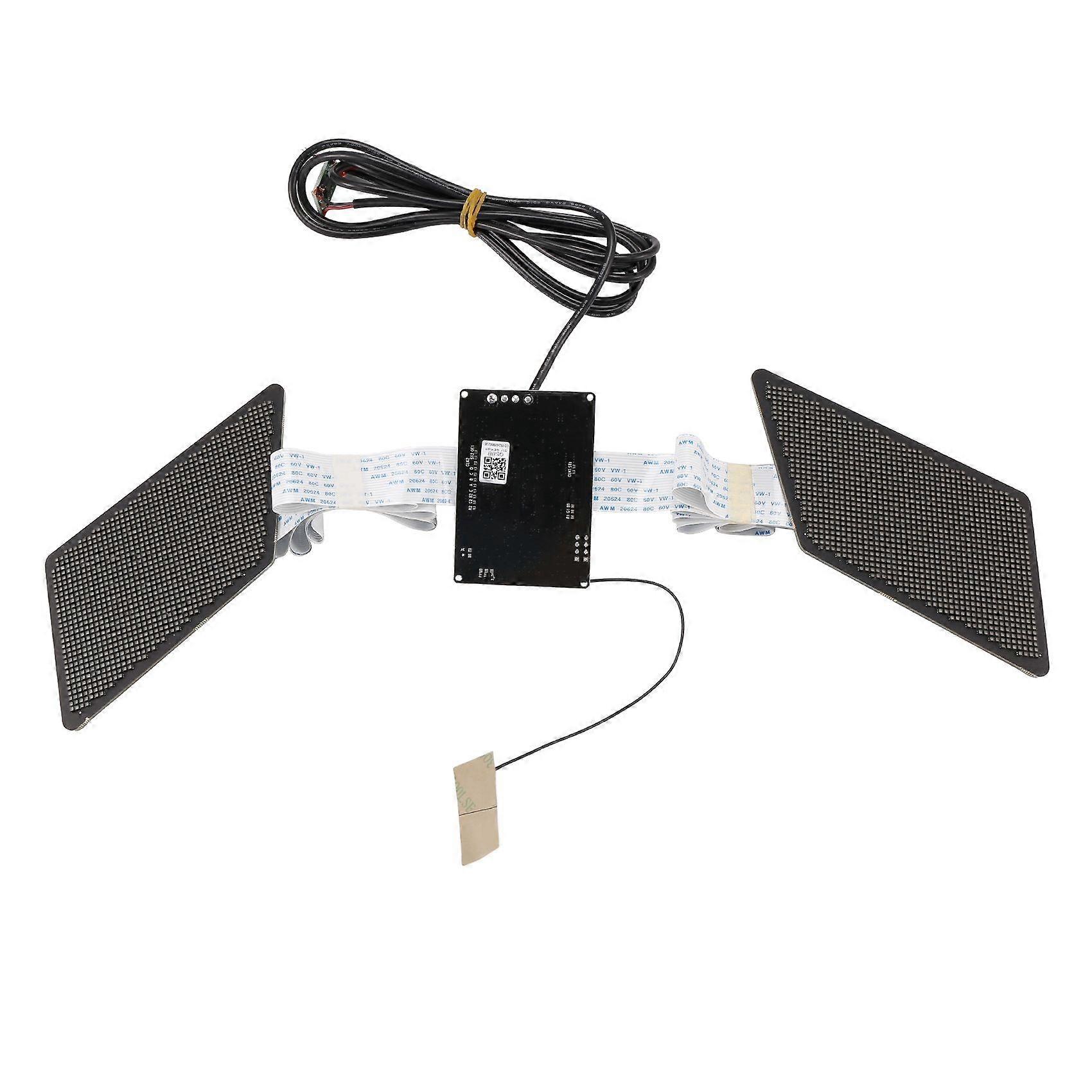 LED Eye Display Screen Panel Smart APP Programmable RGB Color Eye Animated Display Board for Car Ba