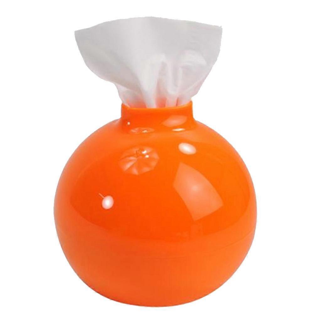 Round bomb shaped tissue box toilet paper insulation pad container