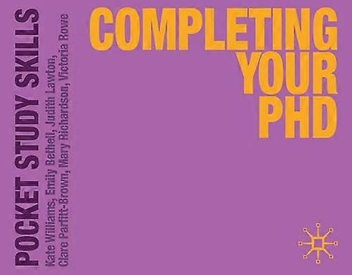 Completing Your PhD
