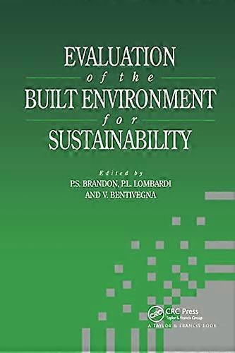 Evaluation of the Built Environment for Sustainability