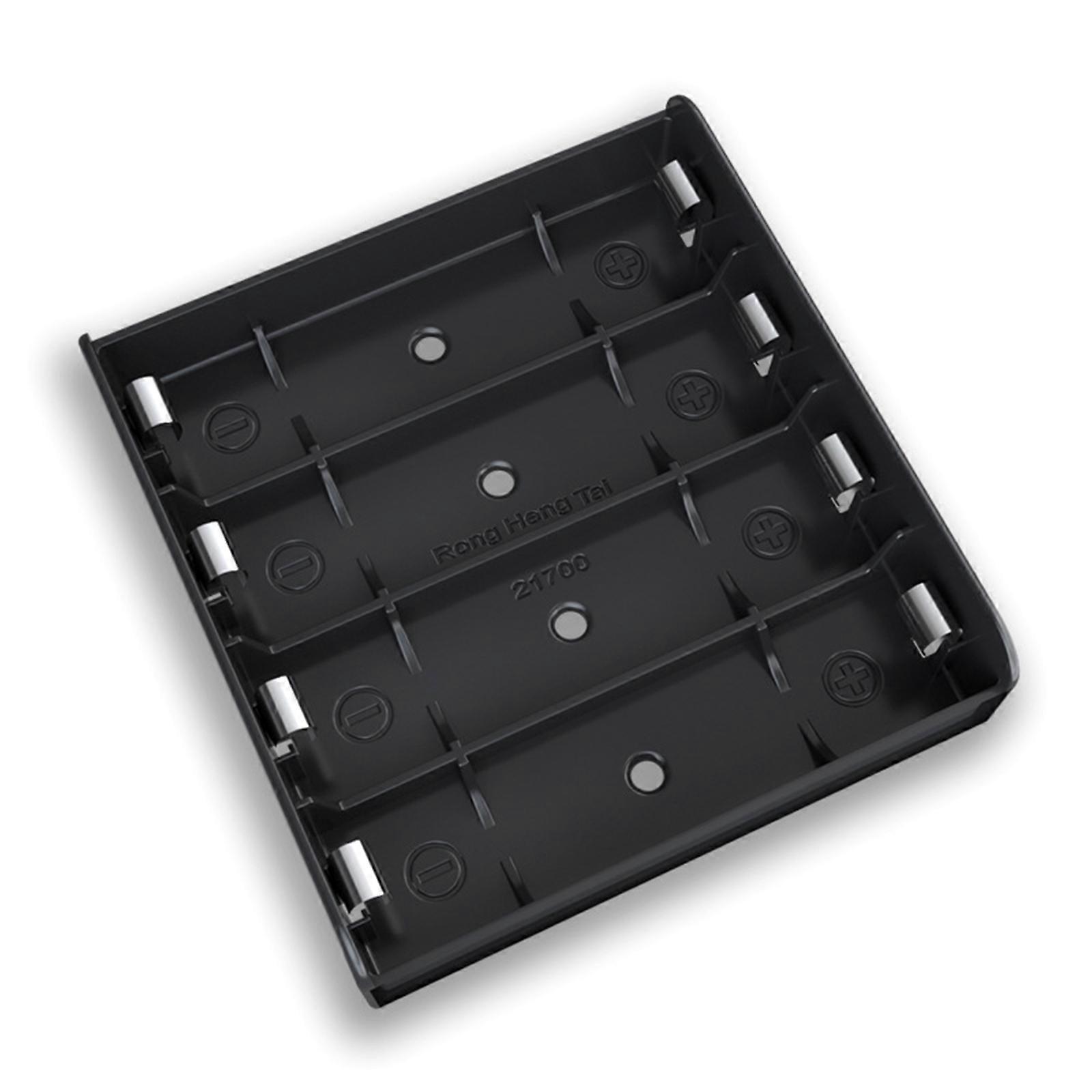 DIY Plastic 21700 Battery Box Storage Case 1 2 3 4 21700 Power Bank Case Battery Holder Container 1X 2X 3X 4X