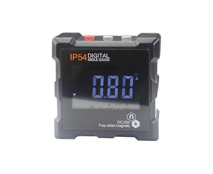 Large-Screen Angle Meter - Accurate Measurement Tool, Durable ABS, 0.01 Accuracy, Measuring Range 4 to 90