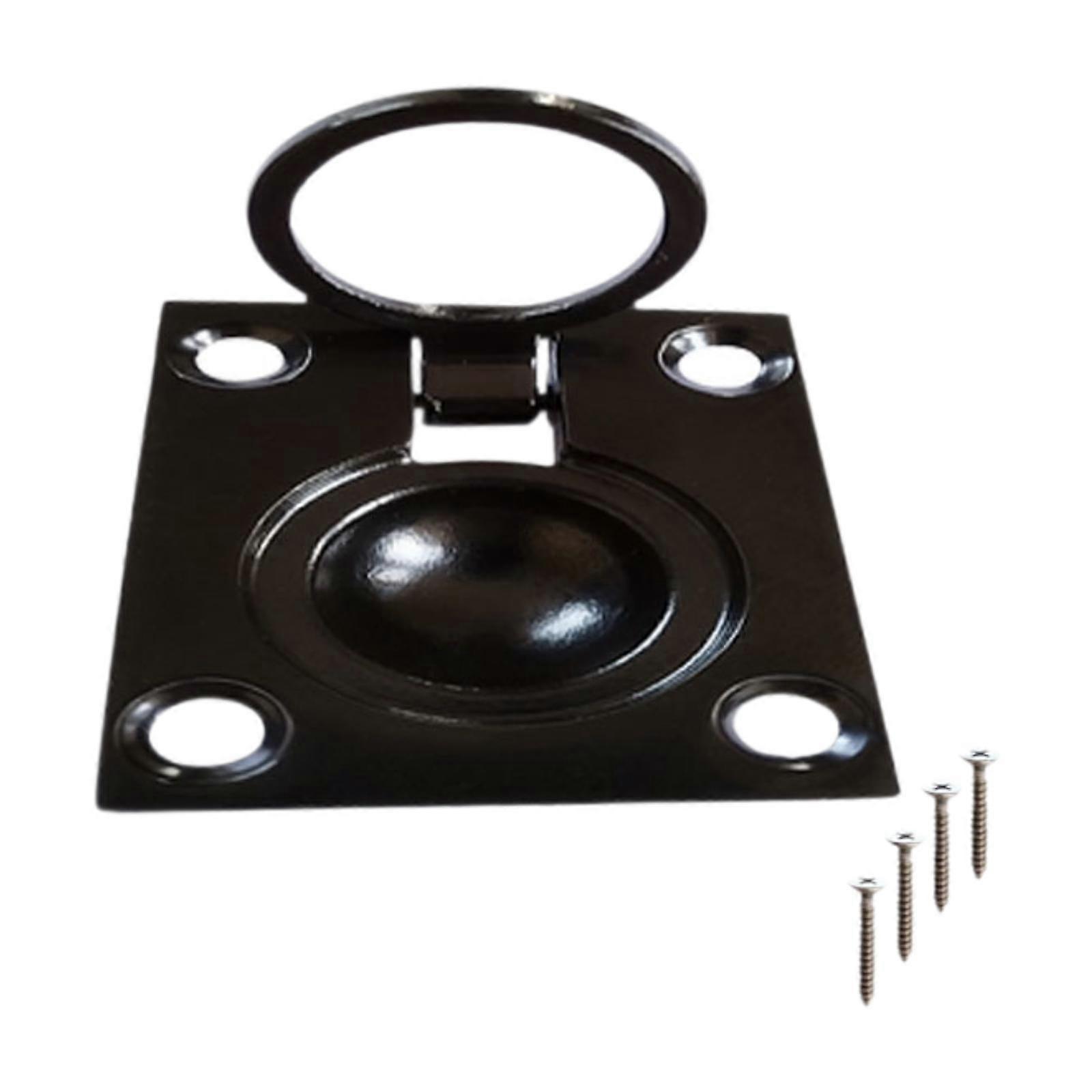 Flush Round Pull Boat Hatchway Latch Elegant Saving Space Practical Stainless