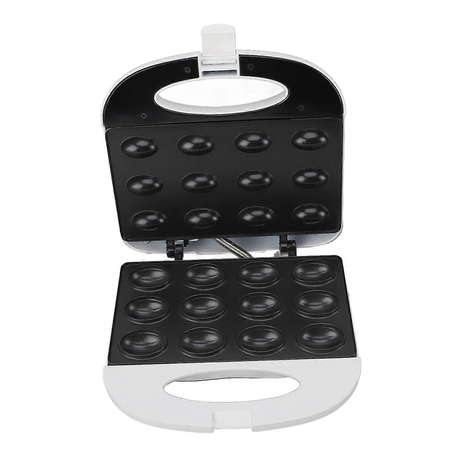 Nut Waffle Bread Machine 12pcs Capacity Double Sided Anti Stick Adjustable Temperature Electric Walnut Cake Maker for Breakfast
