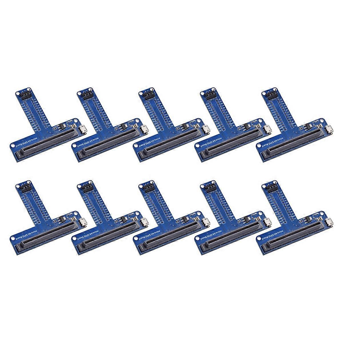 10X T-Type Expansion Adapter for Microbit Breadboard Python Graphical Programming Interface for BBC