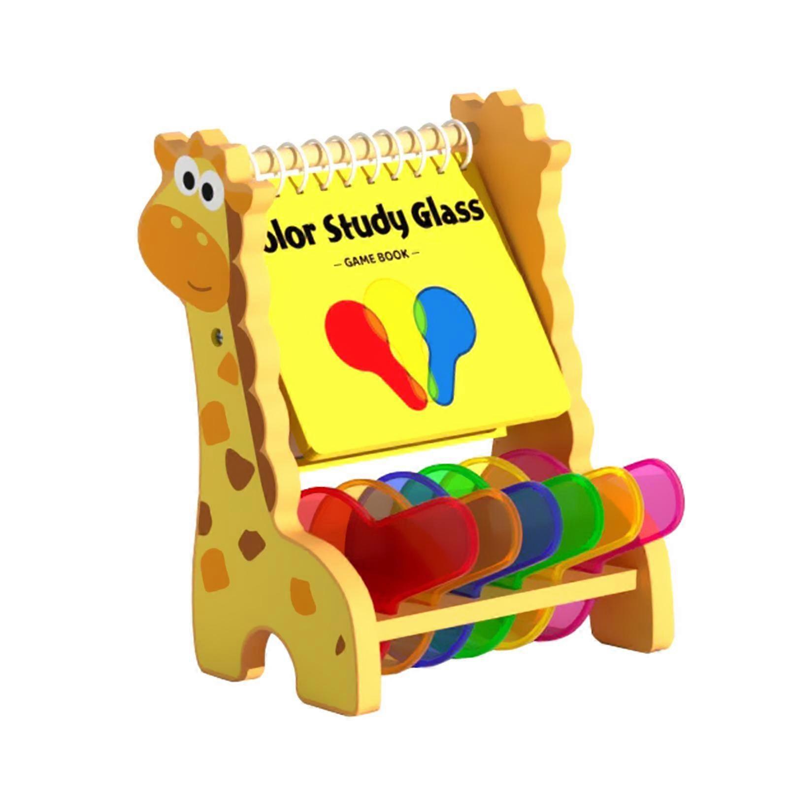 Color Paddle Creative Activities Practical Learning Toy Board