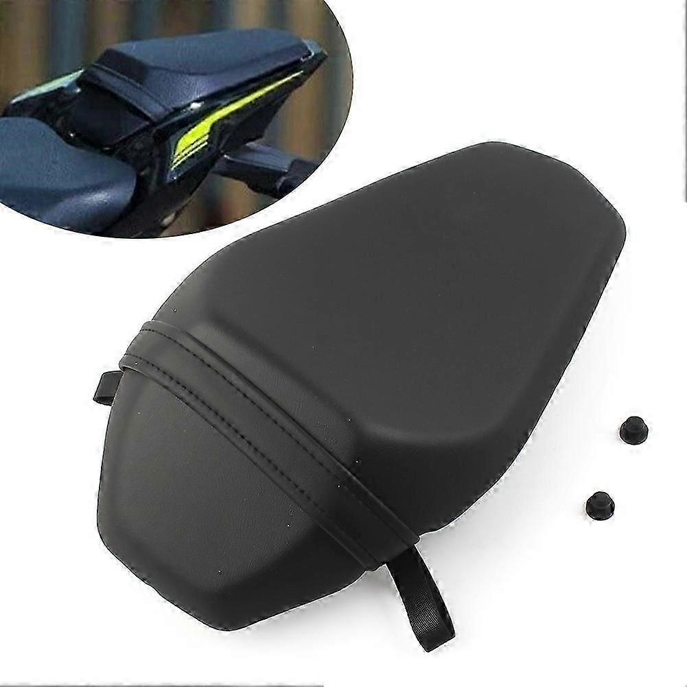 thumbnail image 2 of Motorcycle Black Synthetic Leather Rear Passenger Seat Replacement Fit For Kawasaki Ninja 650 Ex650 2012 2013 2014 2015 2016 2 of 14