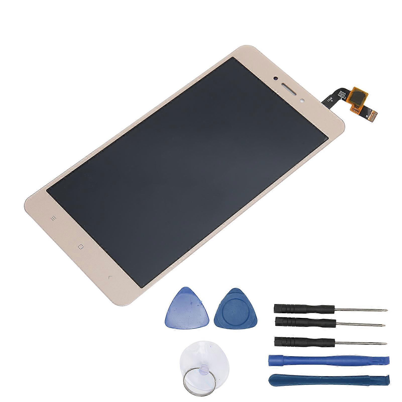 Mobile Phone Replacement Kit LCD Display Touch Screen Digitizer Assembly for Xiaomi Redmi Note 4X Gold