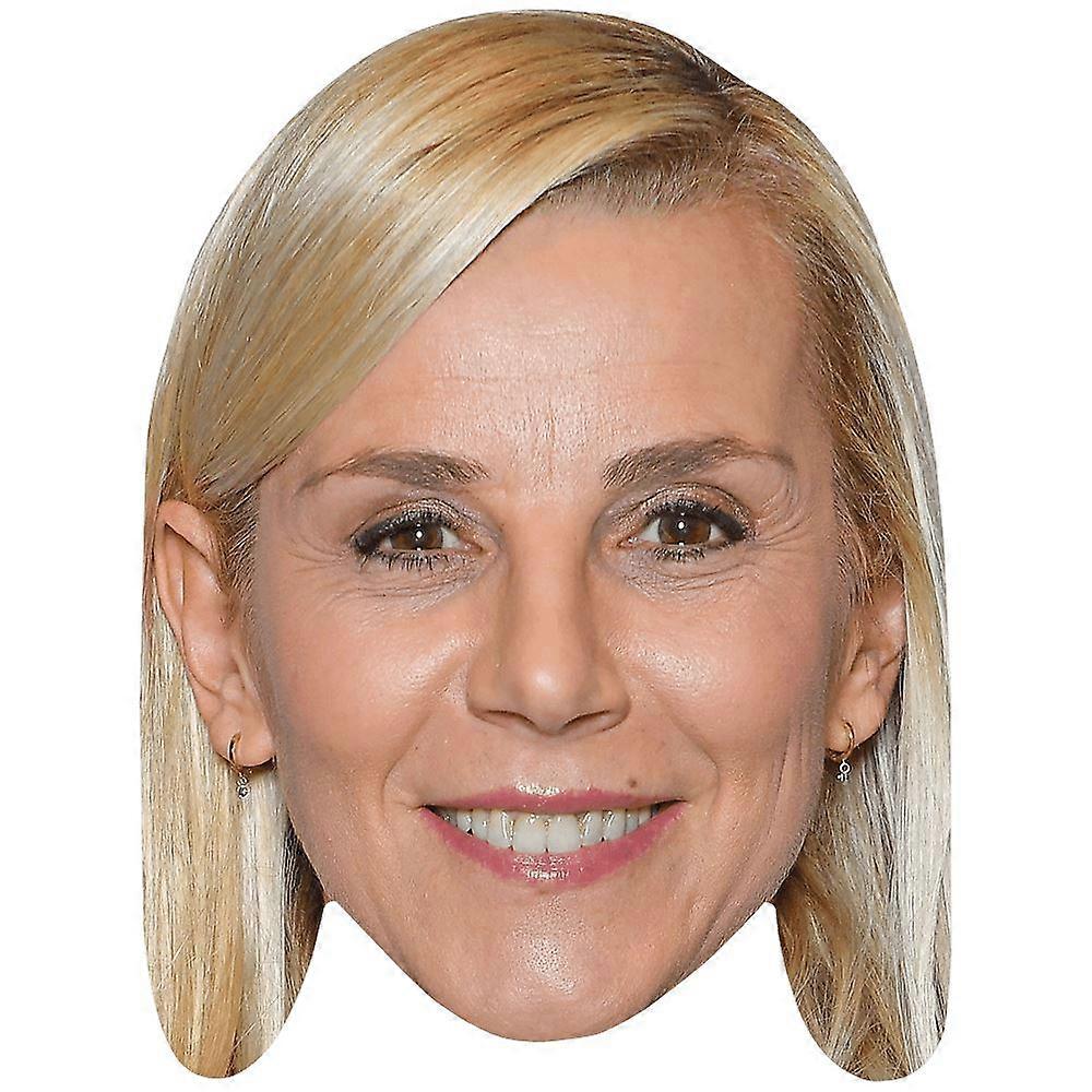 Laurence Ferrari (Smile) Celebrity Mask, Flat Card Face