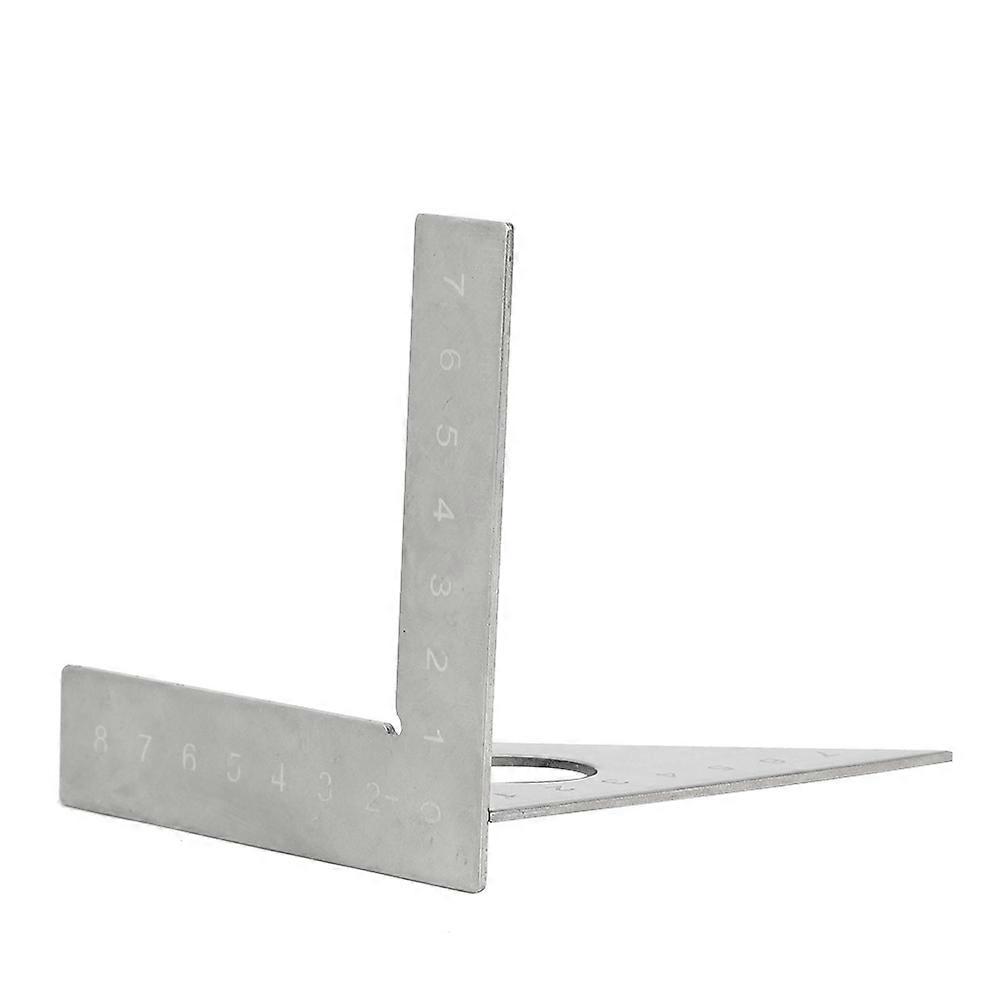 Square Layout Triangular Ruler Stainless Steel 90° 45° Woodworking Measuring Tool