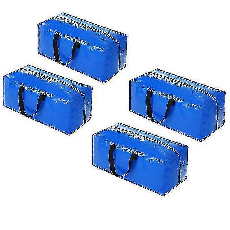 4 Extra Large Moving Boxes With Lid, Heavy Duty And Waterproof Compitiabe Withthe Home-Good