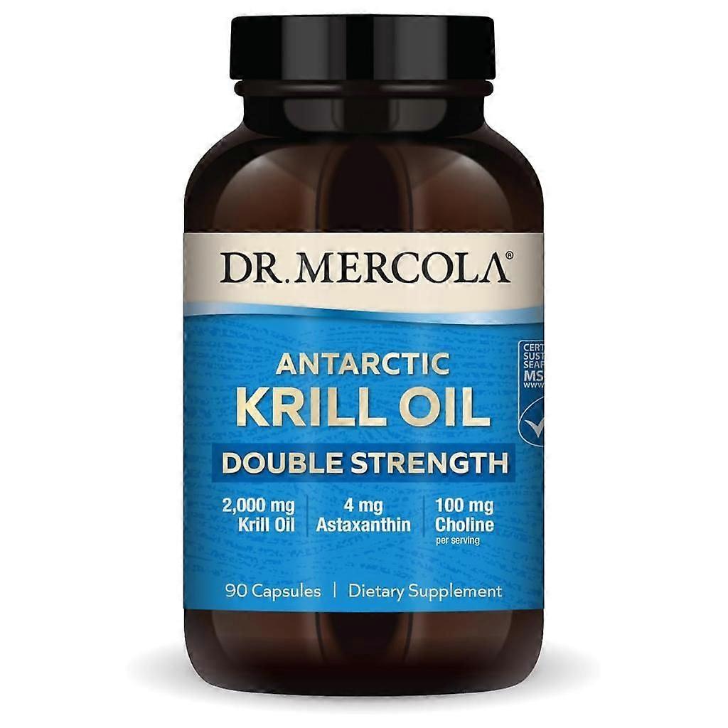 Dr. Mercola 磷虾油双倍强度胶囊 90