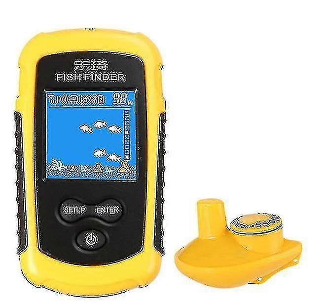 Wireless Sonar Detector, Outdoor Fish Detector, Lcd Display