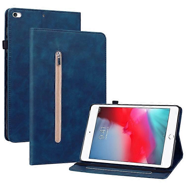 Compatible For iPad mini (2019) 7.9 inch / iPad mini 4 / iPad mini 3 / iPad mini 2 / iPad mini Solid Color Tablet Case with Zipper
