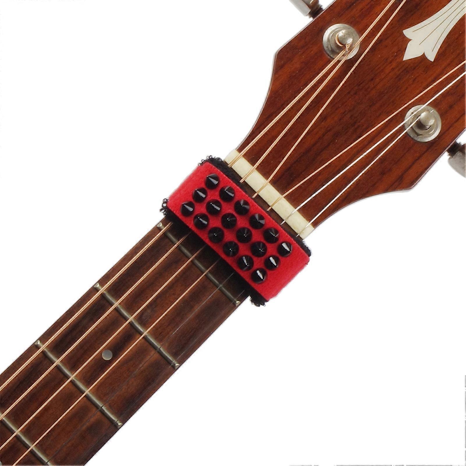18cm Guitar String Mute Guitar Gear Fretboard Muting Wrap Punk Style String Dampener String Muter for 6-String Guitar D