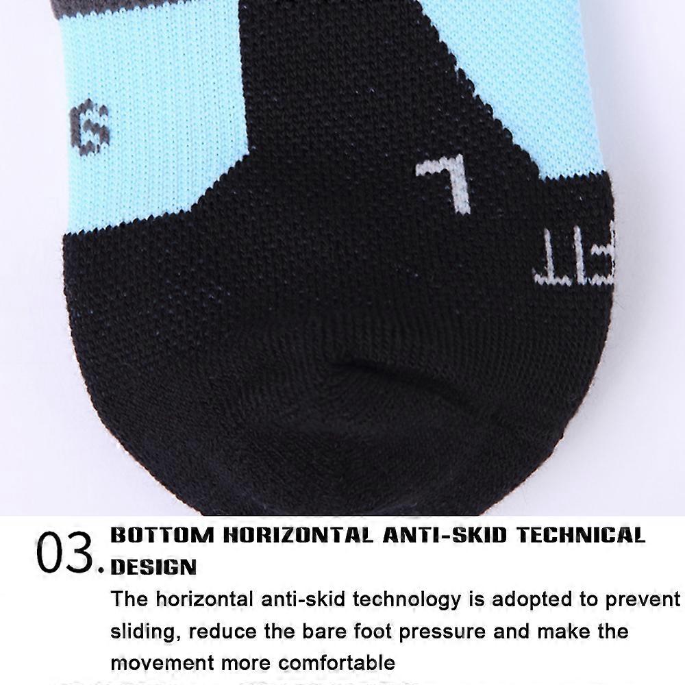 Men's Basketball Socks Cushioned Crew Moisture Control Thickened for Hiking Run