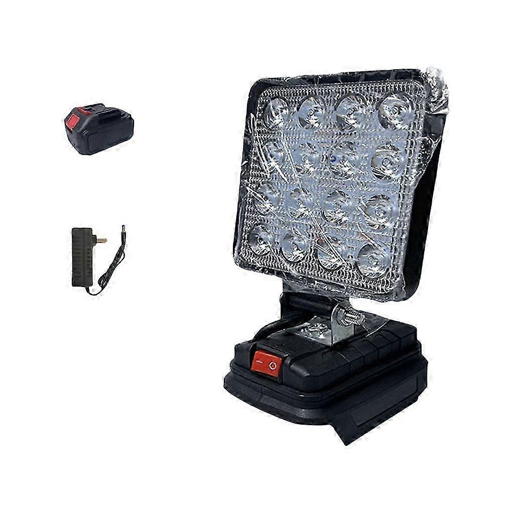 Five cell four inchLED Flashlights 18V Battery LED Lamp For Outdoor Emergency Use High Brightness