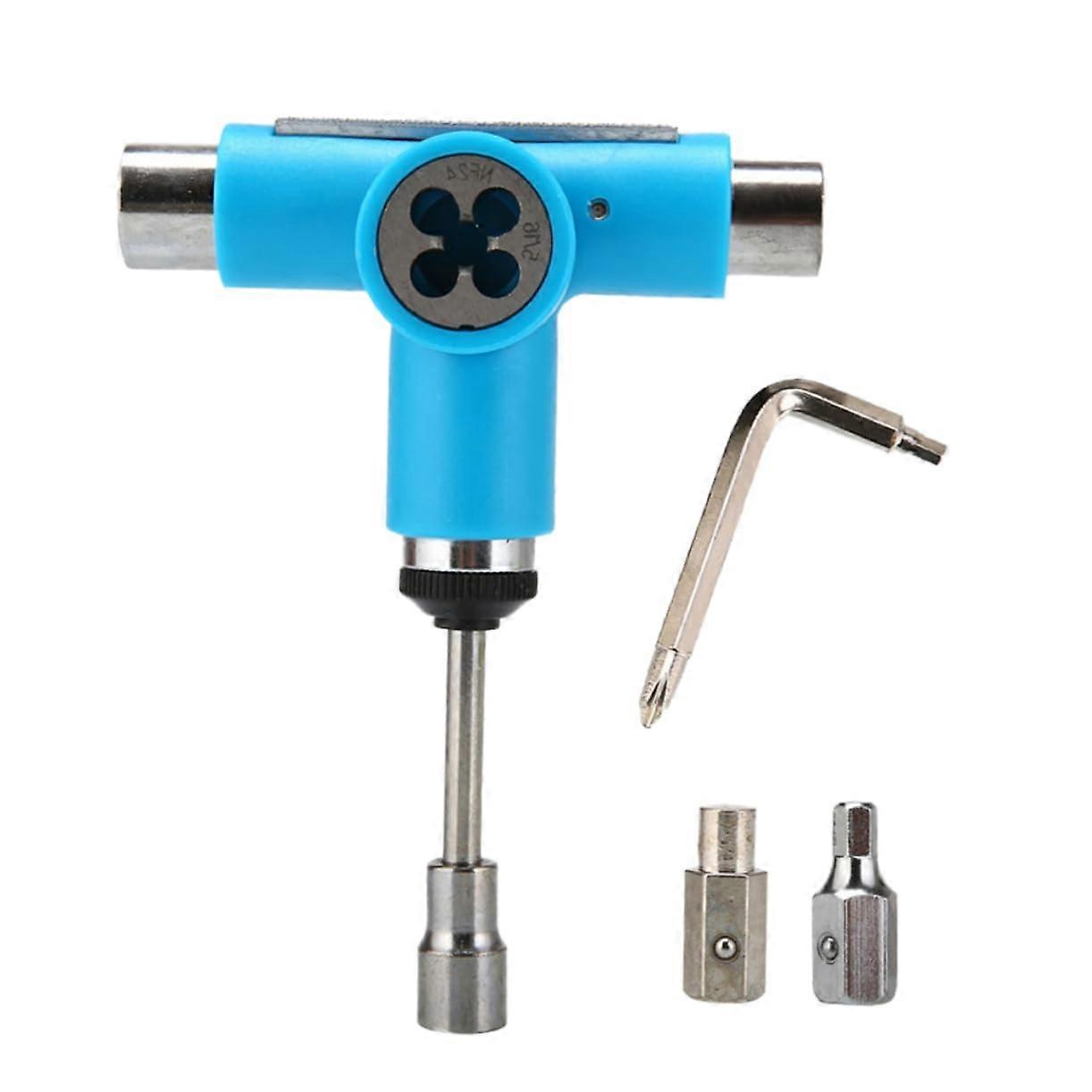 MultiFunction Skateboard Tool All-in-One Repair Kit for Skateboards, Compatible with Standard Trucks, Durable Design