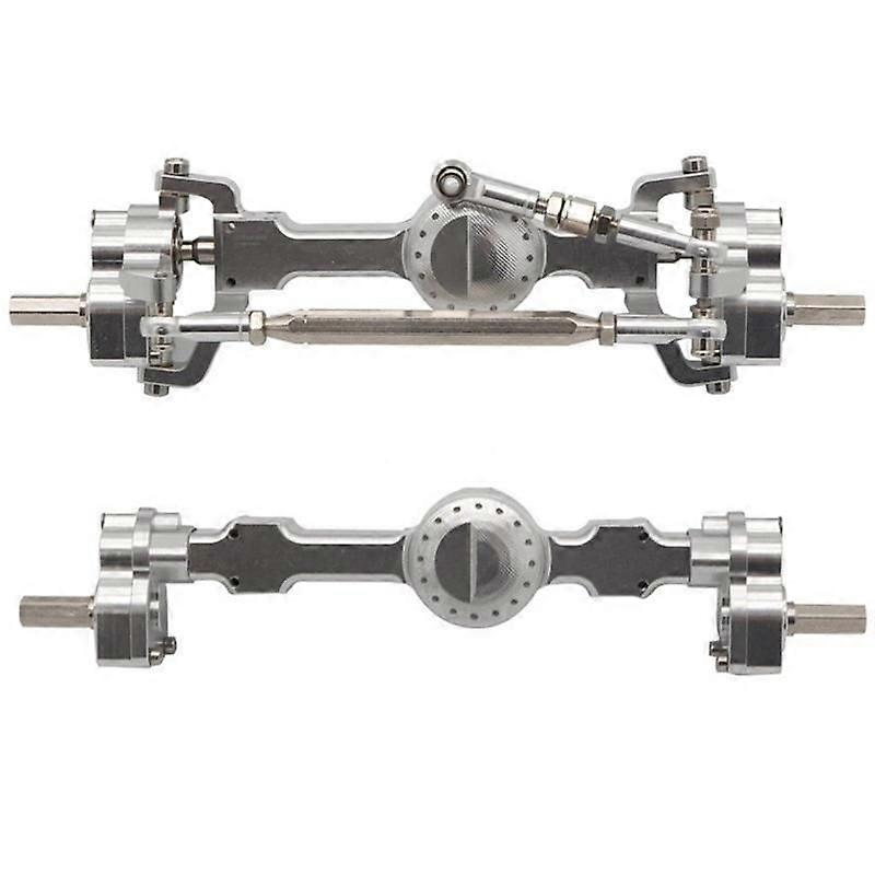MN99S CNC Full Metal Front and Rear Portal Axle for MN D90 D91 D99 D99S MN99S MN98 MN90 1/12 RC Car Upgrades Parts,2