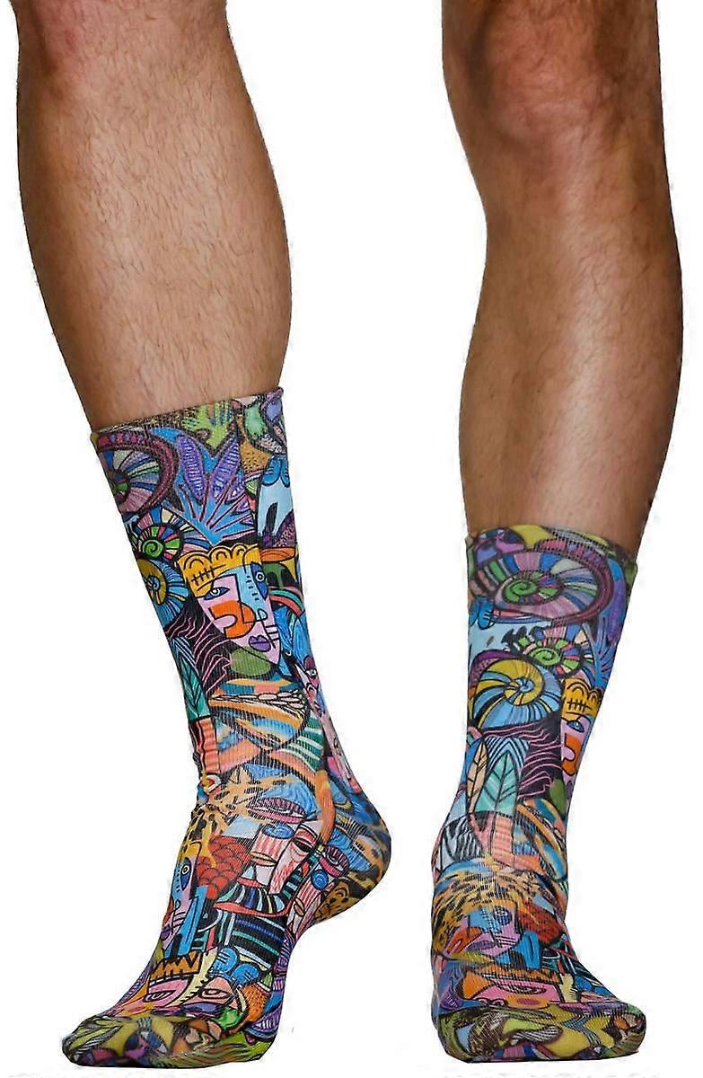 Wigglesteps Mix Art Socks - Multi-colour