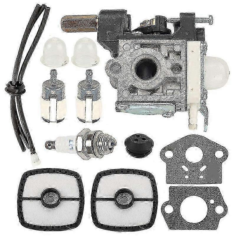 Carburetor Tune-Up Kit for Echo SRM-230 SRM-231 GT-200R SRM-210 SRM-230S and SRM-230U Trimmers with Air Filter