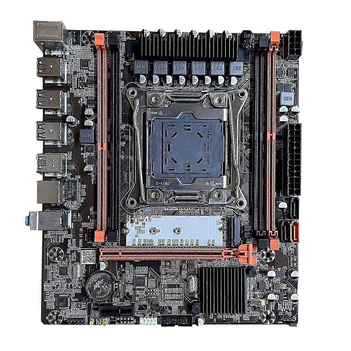 X99H Desktop Motherboard+Thermal Grease LGA2011-V3 B85 Chip DDR3X4 ECC Slot M.2 NVME PCI-E 3.0 X16