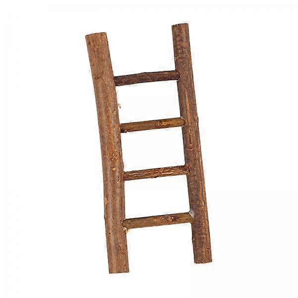 2x Mini Christmas Ladder Miniature Scene Layout Party Miniatures Ornaments Tiny