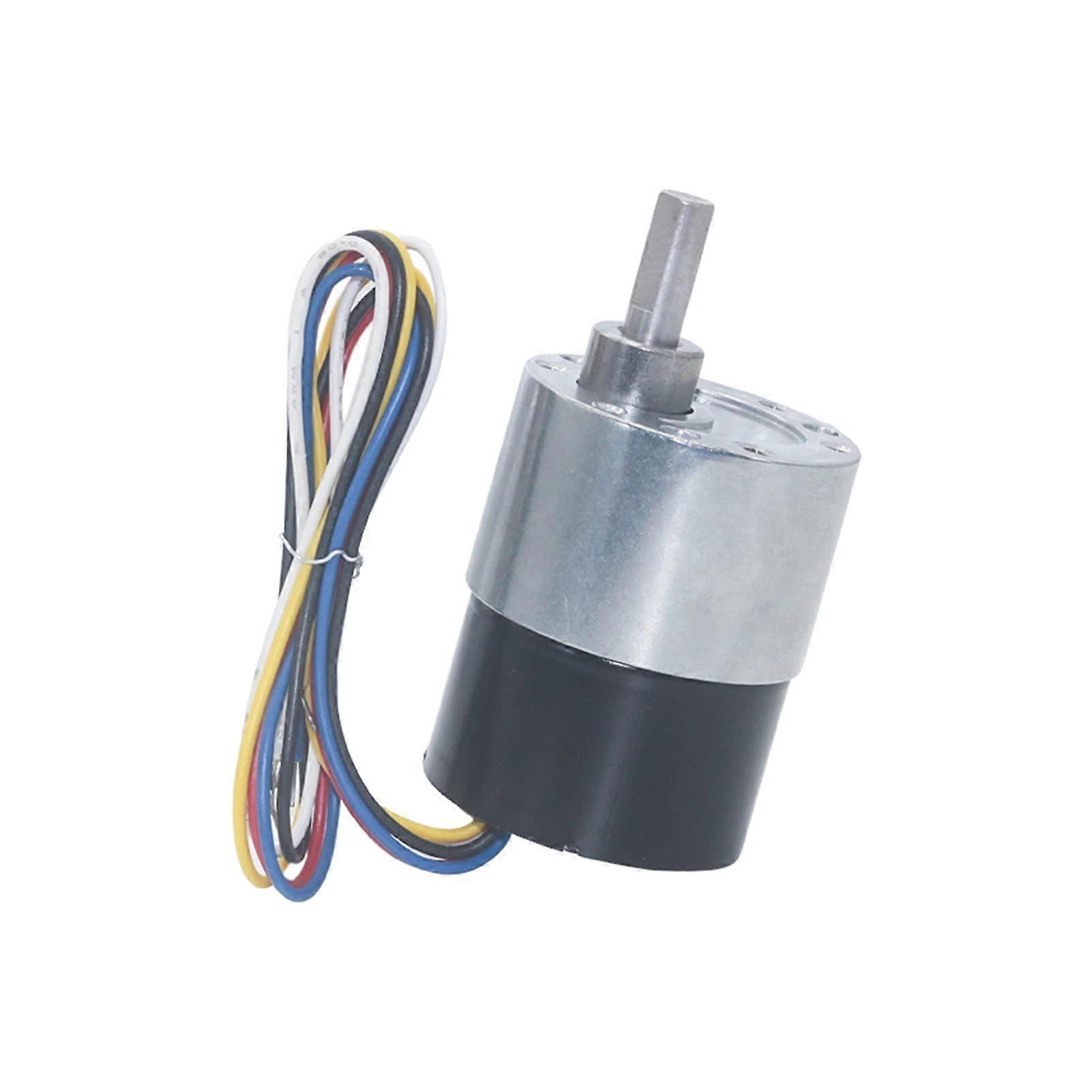 DIY Small Electrical Motors 37mm Diameter Brushless DC Gear Motor, Low Noise, High Torque 12V 24V JGB37-3525 200RPM