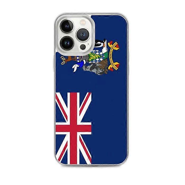 iPhone Case - Multicolored - South Georgia Flag - Flexible - Compatible with iPhone 13 Pro Max
