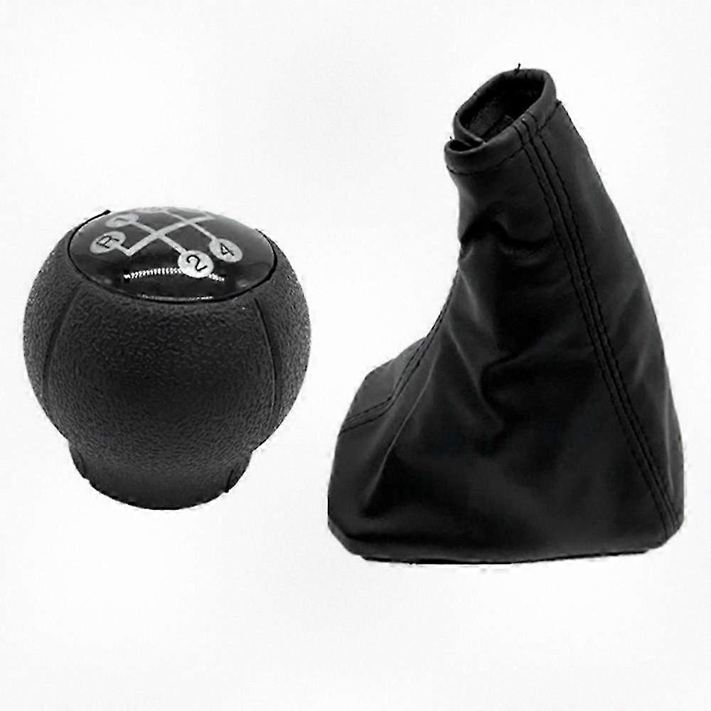 Leather Gear Shift Cover and Handbrake Boot for Compatible Models C TIGRA B COMBO C 2 with Car Shift Boot Dust Protection