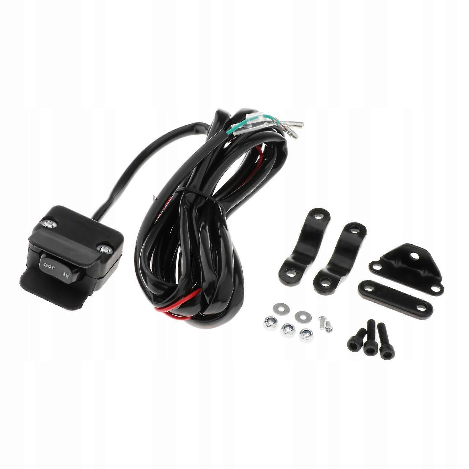 3 Meter 12v Winch Thumb Switch With Mounting Bracket
