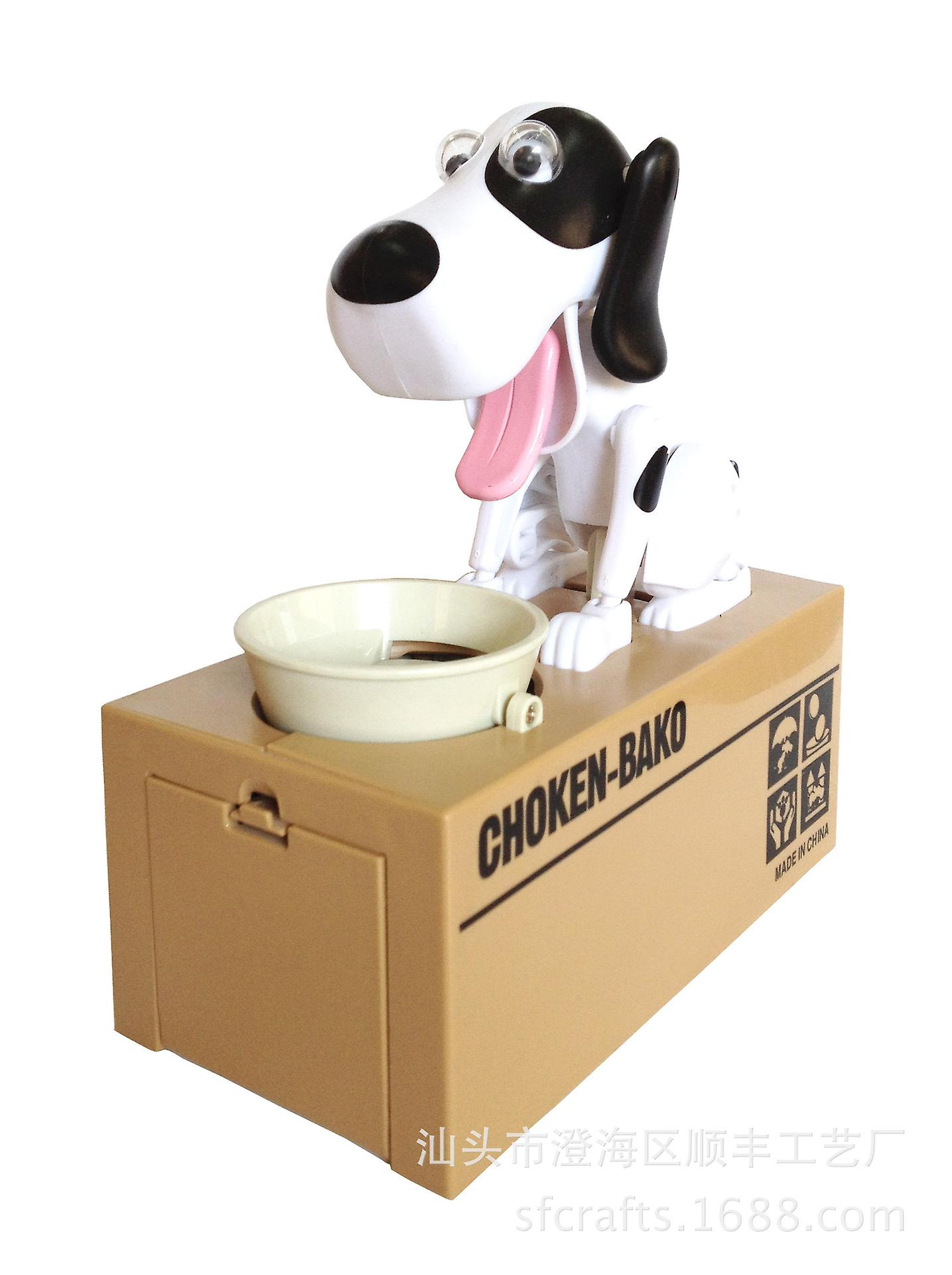 Piggy Bank, ma tirelire pour chien, robot Coin Pendentif Toy Money Box, Money Coin Piggy Bank