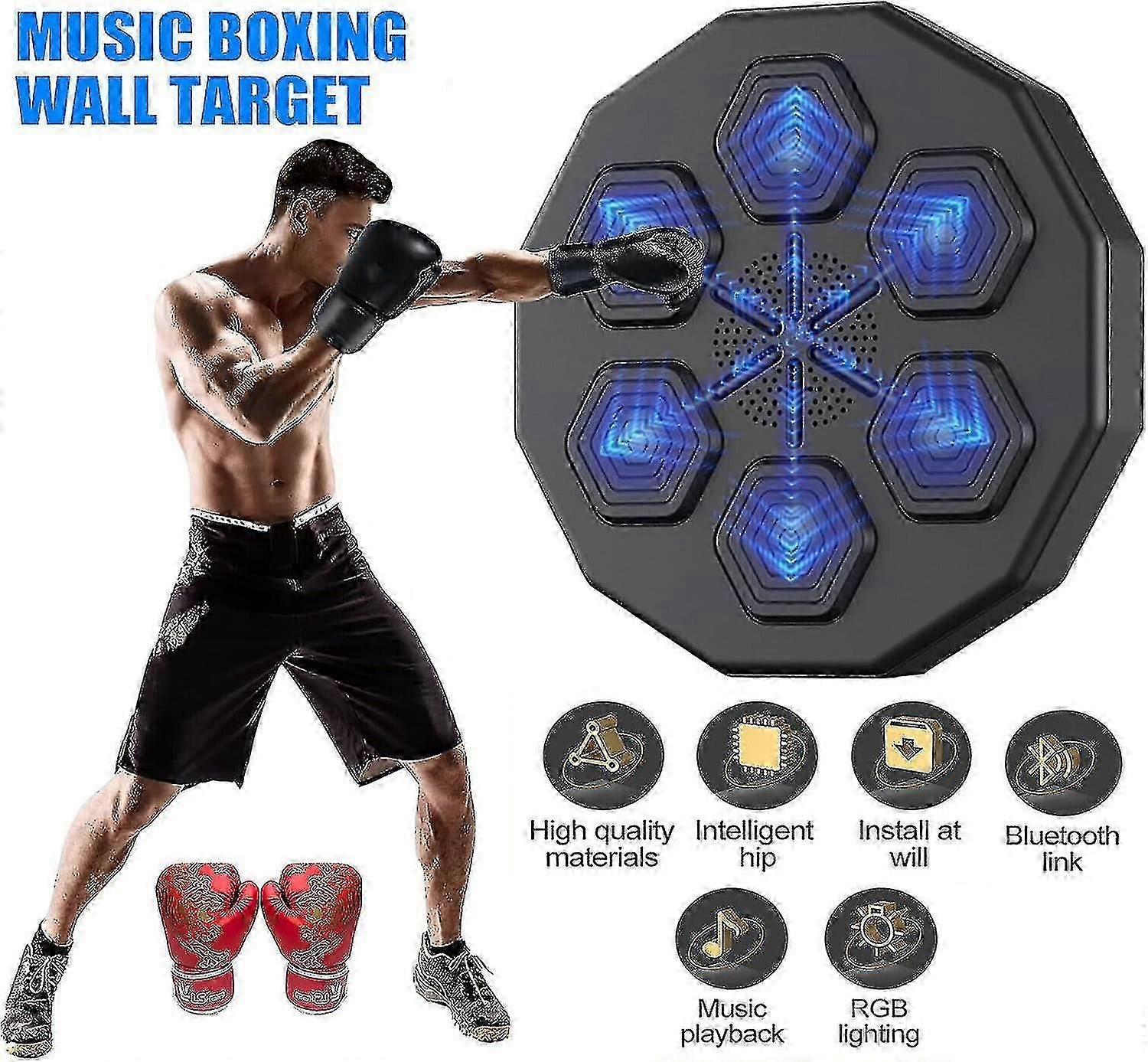 Boxe Musique Boxe électronique Cible Combat monté - Y