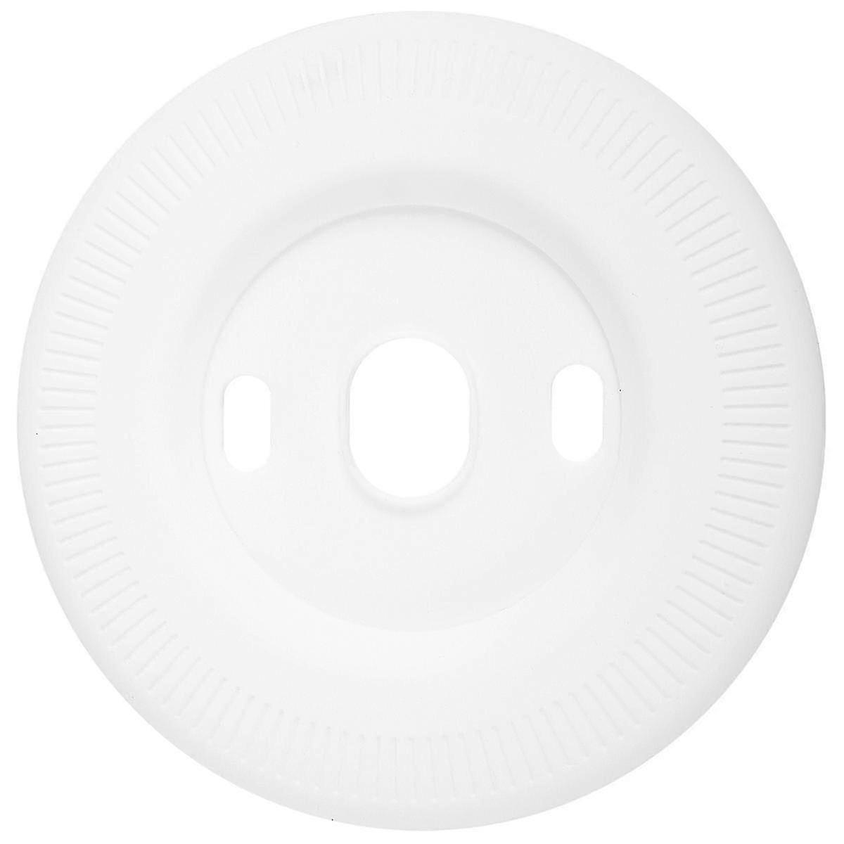 Thermostat Bracket Siding Cover Silicone Plate Compatible with 2020 Models, Ideal for Smart Home Installation, White Color