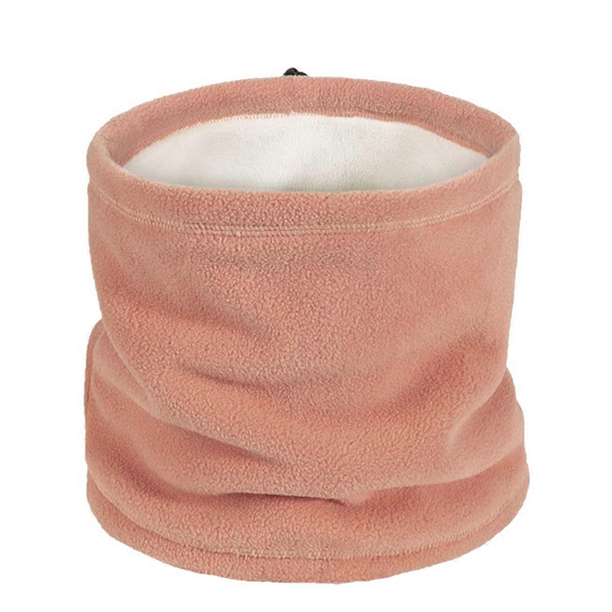 Ski Scarf Double-Layer Thickened Cycling Neck Warmer,Pink