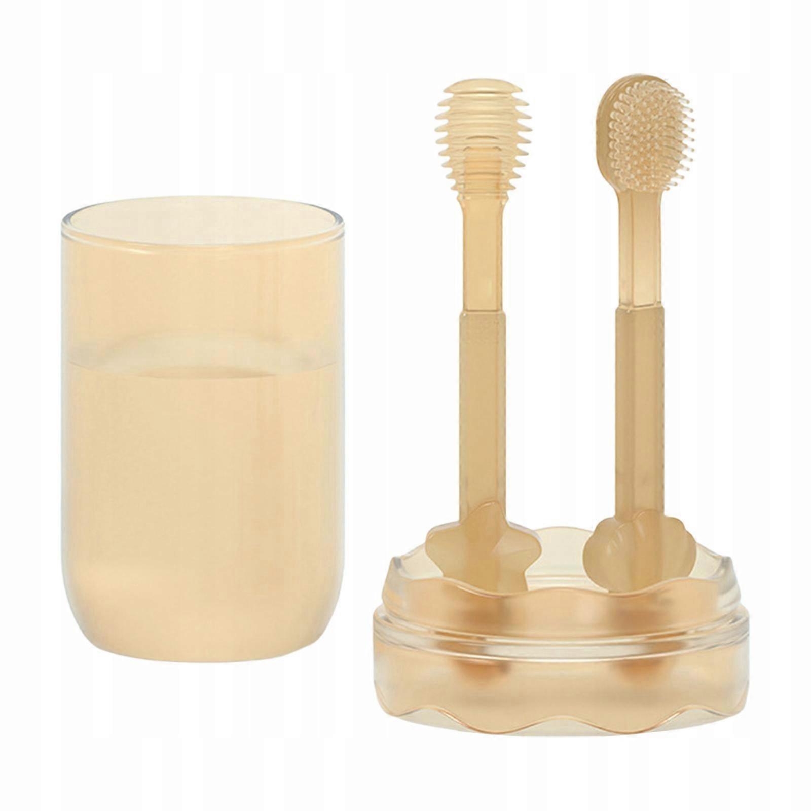 2. Silicone Toothbrush For