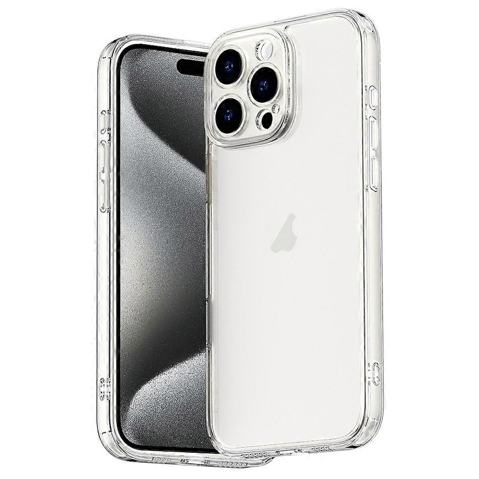 Four Corner Airbag Transparent Glass Phone Case