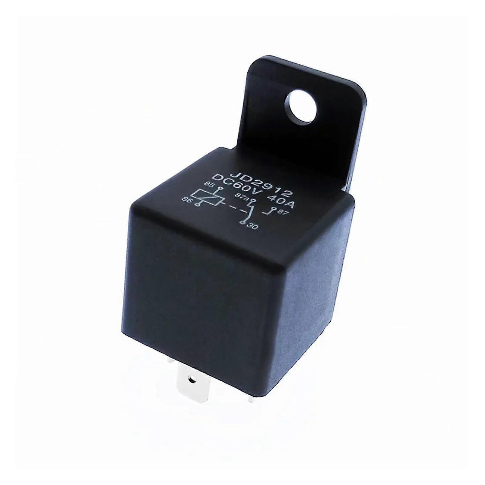 40A Car Relay JD2912 5-Pin DC 12V-48V With Mounting Hole Coil Power 1.8W Automotive Control Device