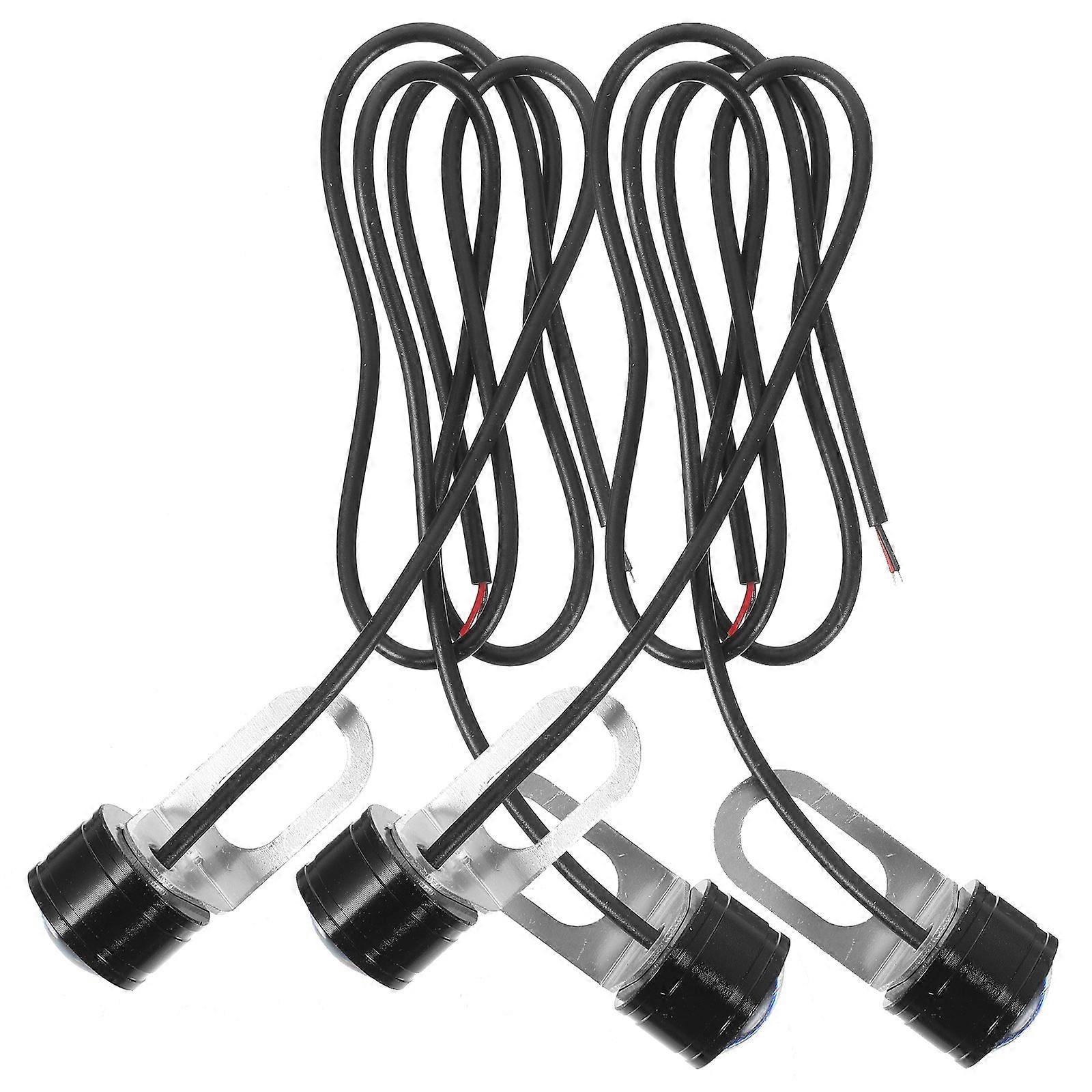 4pcs Eagle Eye Fog Light for Motorcycles, Cars, Trucks – High Performance Daytime Running & Backup Light for Enhanced Visibility and Safety