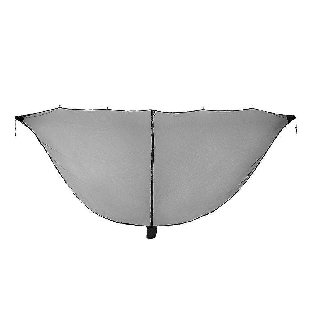 Lightweight Durable Outdoor Camping Hammock Mosquito Net for Travel Hiking and Backyard Use – Practical Bug Protection in Black