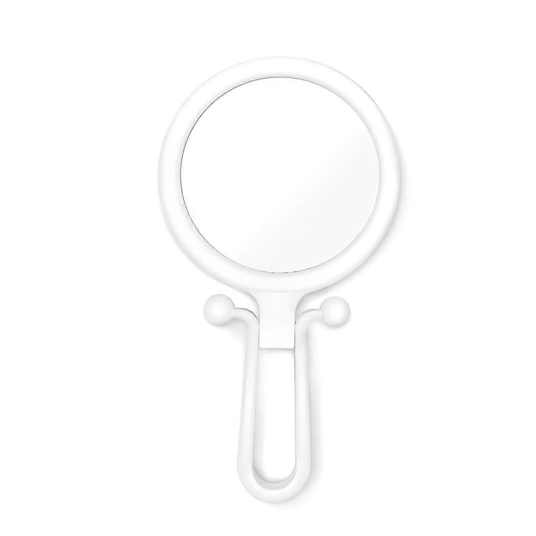 Non-Slip Magnifying Mirror - Double-Sided Cosmetic Desktop Mirror, ABS Plastic, Universal Size for Makeup Application