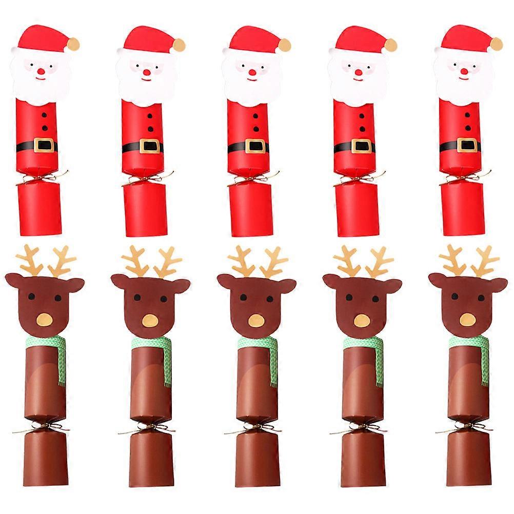Candy Packaging Boxes Christmas Candy Boxes Xmas Present Container Diameter 5cm Length 9cm 20Set